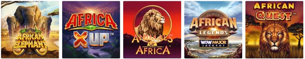 african themed slots at 22bet